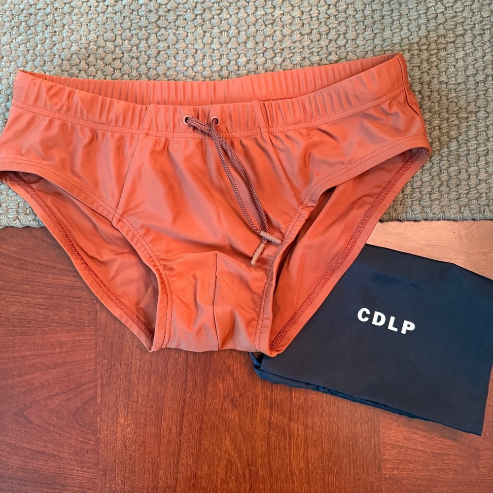 CDLP Orange Swim Briefs